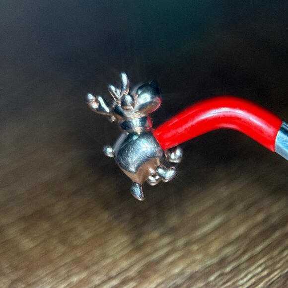 Pandora Rose Gold Reindeer Charm - Picture 5 of 7